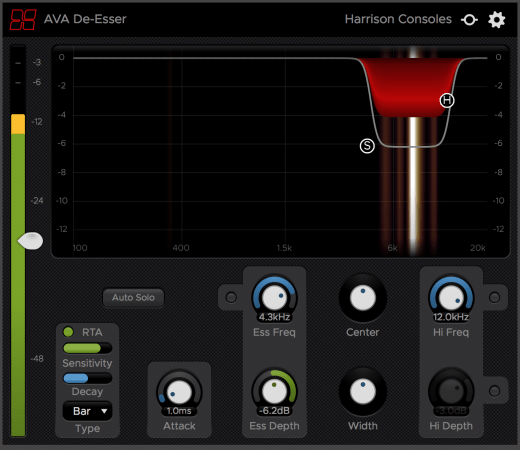Harrison AVA De-Esser 3.1.1 (x64)