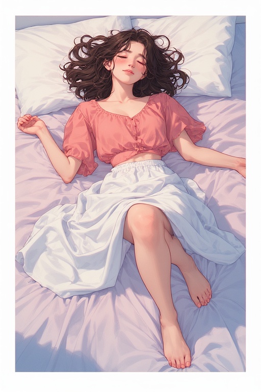 She-is-laying-down-on-a-bed-sp-8