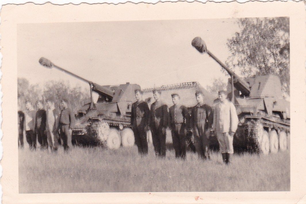 Foto 2x Marder III Sd.Kfz.139 Panzerjäger Tank O