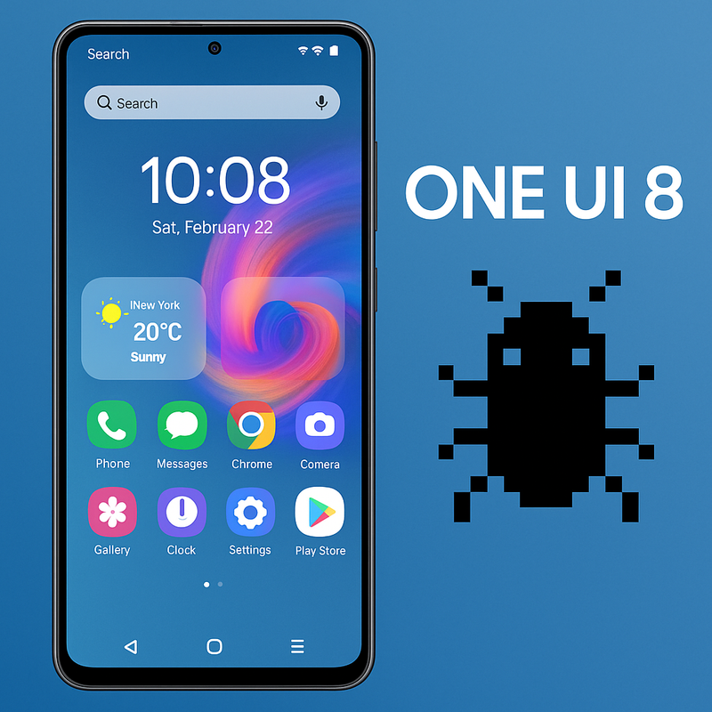 ONE UI 8: A Samsung Desbloqueia o Futuro (Ou Só Mais Um Bug?) Por enquanto Nos S25 toda a familia e no S24FE