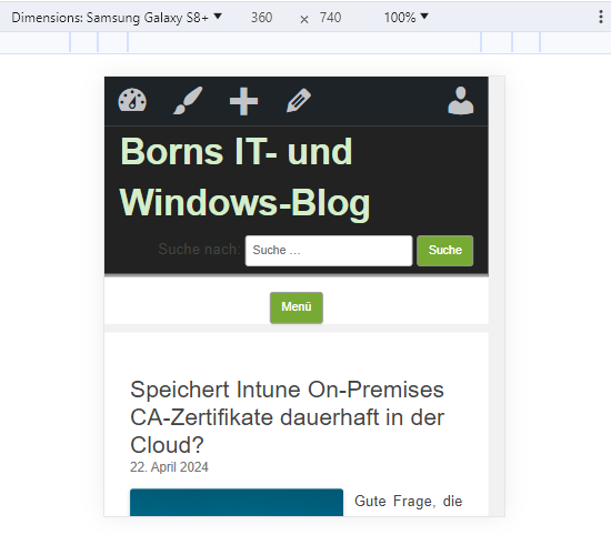 Mobilansicht Mobilansicht