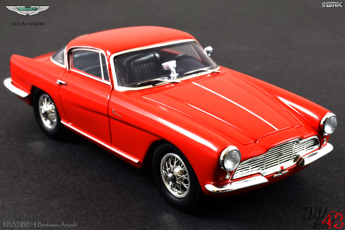 Aston Martin DB 2-4 Bertone Arnolt Red Matrix (7)