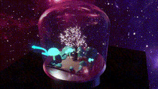 Sci-fi Tree Scene