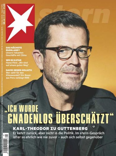 Cover: Der Stern Nachrichtenmagazin No 45 vom 03  November 2022
