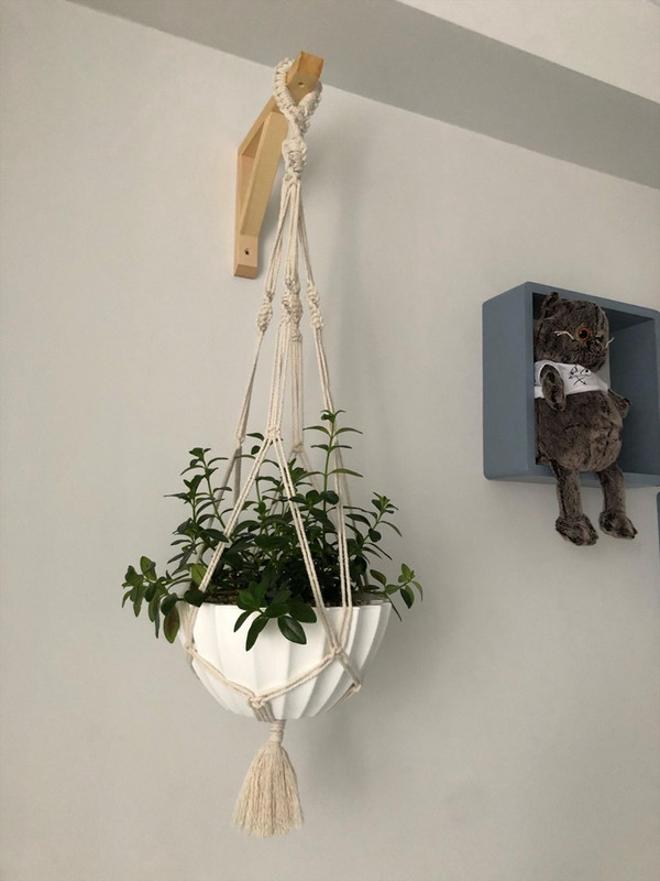 Мой вариант кашпо и подвески.