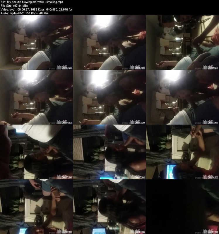 My_beautie_blowing_me_while_I_smoking