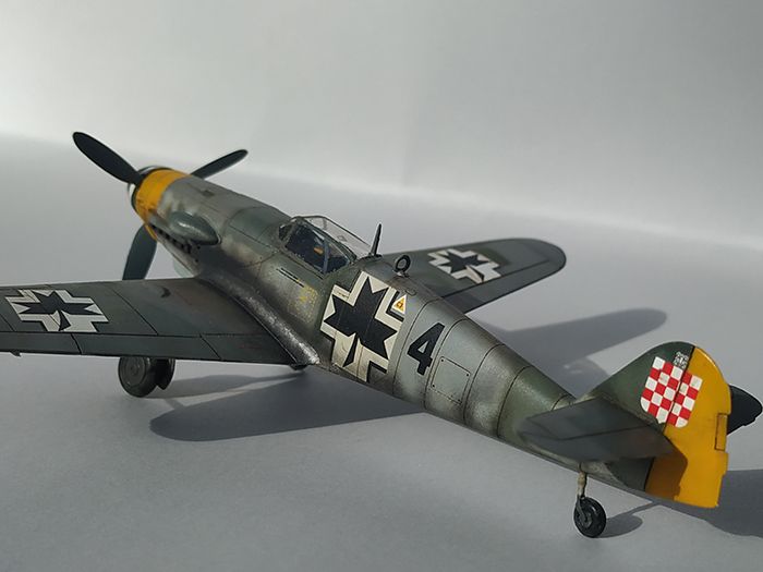 Bf-109G 2.Lj, Hasegawa i Revell 1/72 IMG-20200924-124046