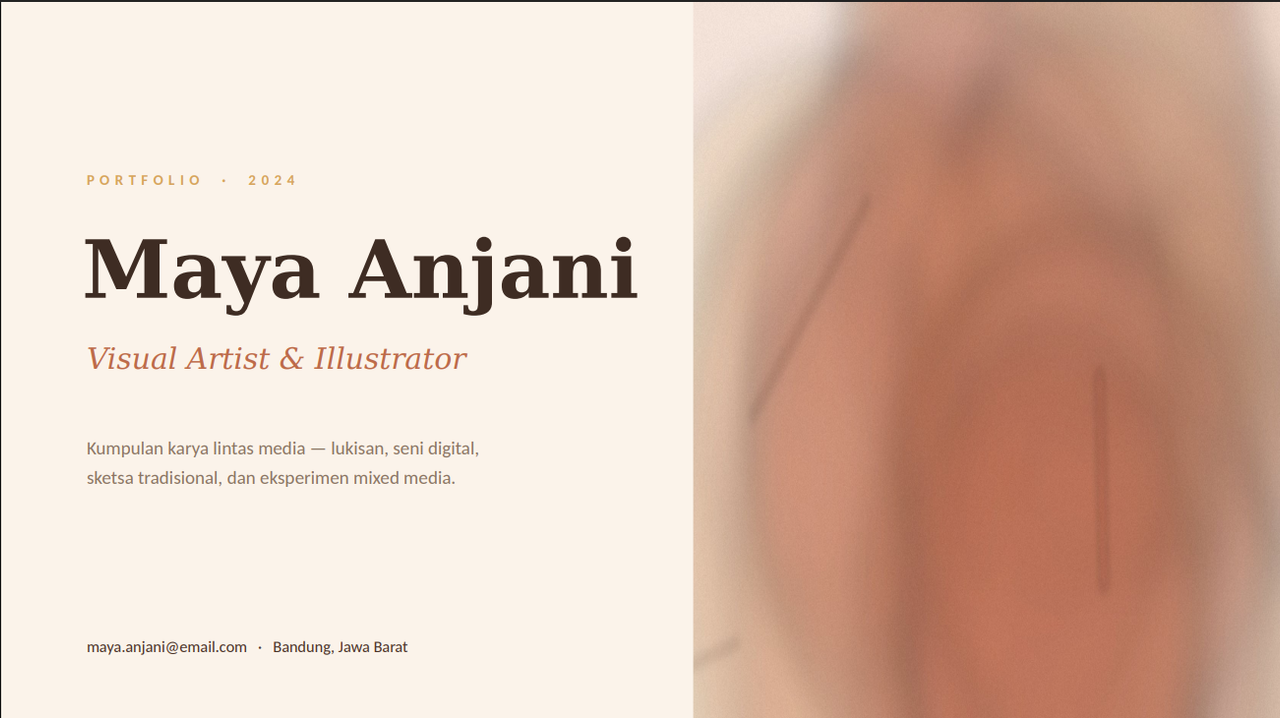 Contoh Portfolio