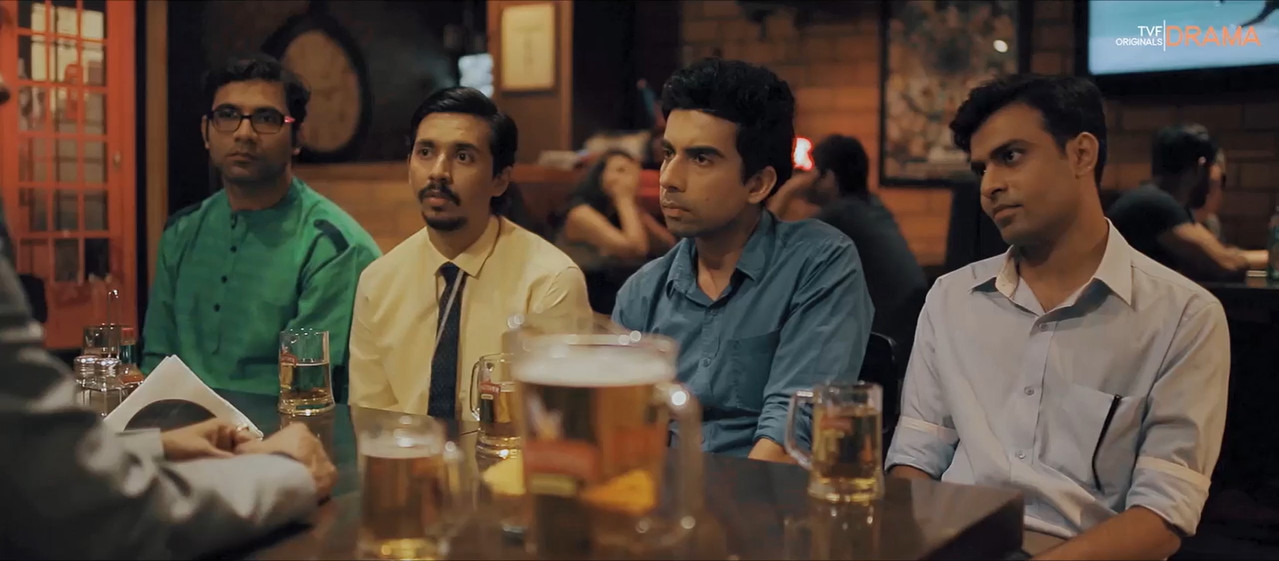 TVF Pitchers 2015 WebRip Season 1 [Hindi] 480p 720p ESub Screenshot