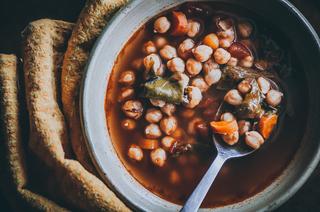 instant pot chickpea soup