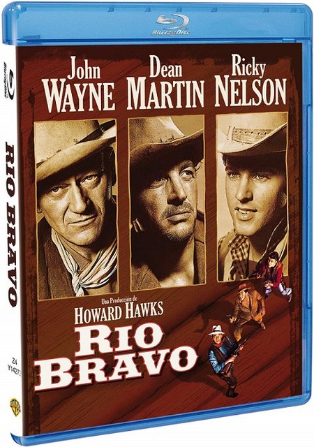 Portada - Río Bravo [Full BluRay 1080p][Cast/Ing/Fr/Ale/It][Sub:Varios][Western][1959]