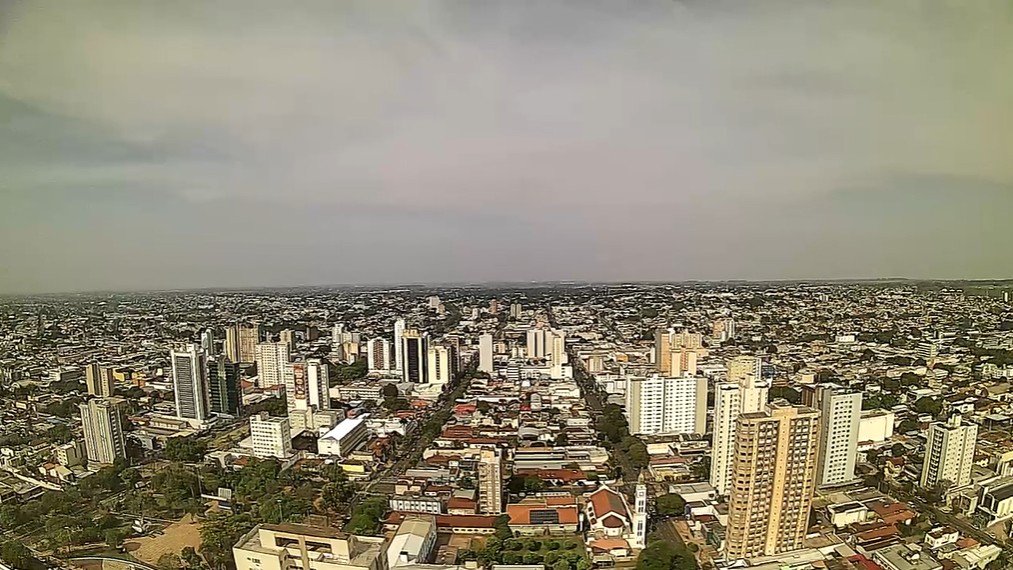 Campo Grande nesta manhã de sexta-feira