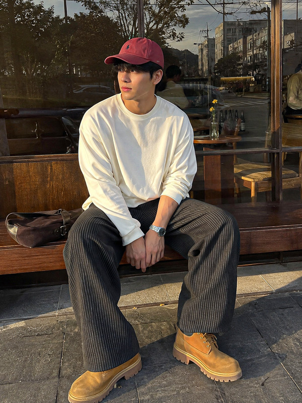 Candid Street Window Gaze
