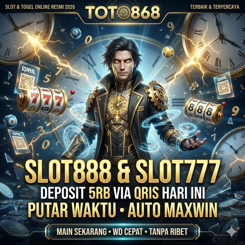 TOTO868 : Slot Depo 5rb Togel Online Terbaik Terpercaya 2026 Slot888 Slot777 QRIS Hari Ini
 image 1