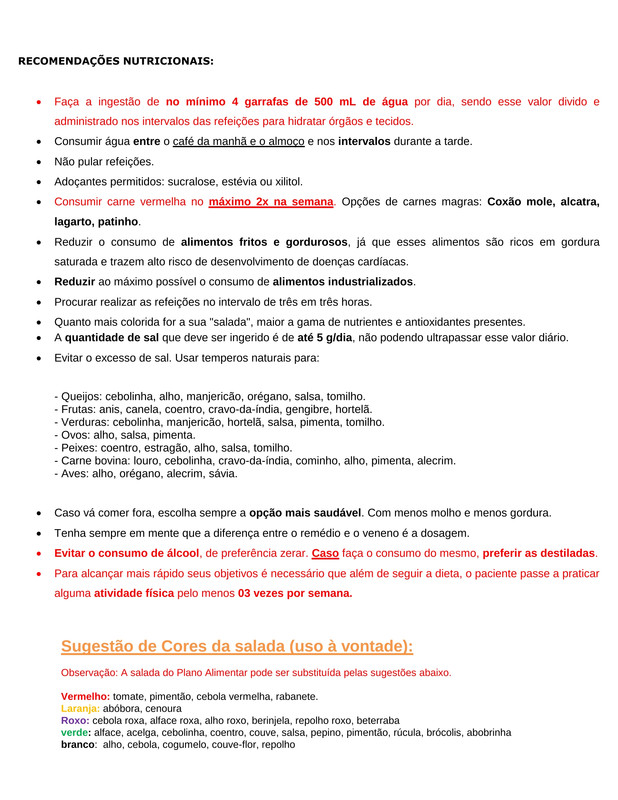 PLANO ALIMENTAR PAOLA DA COSTA VIEIRA 22.02.2018 - Página 5