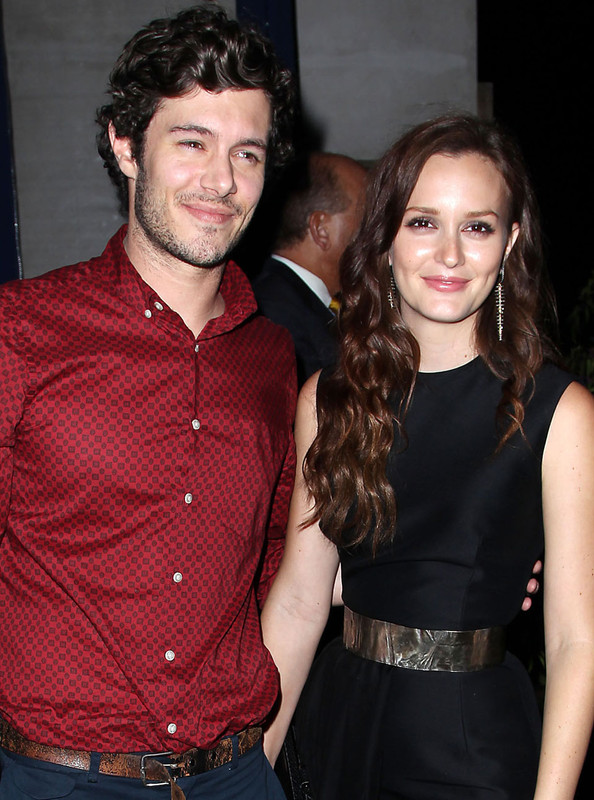 Leighton Meester with Husband  