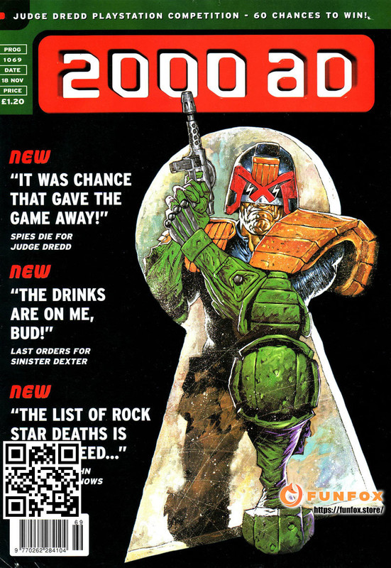 25675 2000AD 1069 Judge Dredd