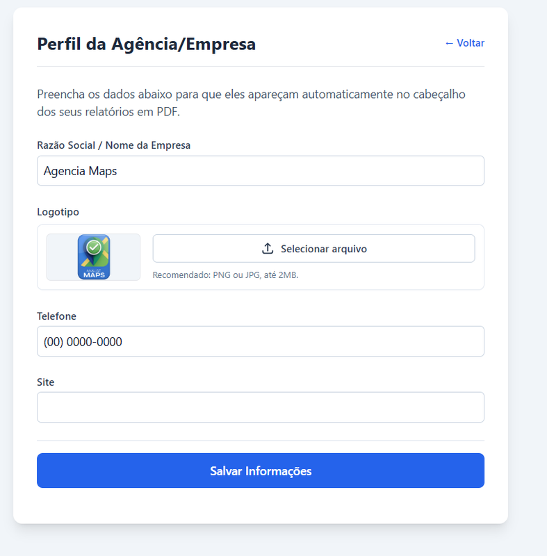 Imagem de Relatório em PDF