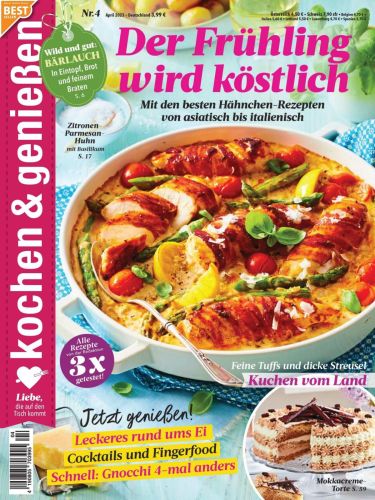 Cover: Kochen und Genießen Magazin Nr 04 April 2023