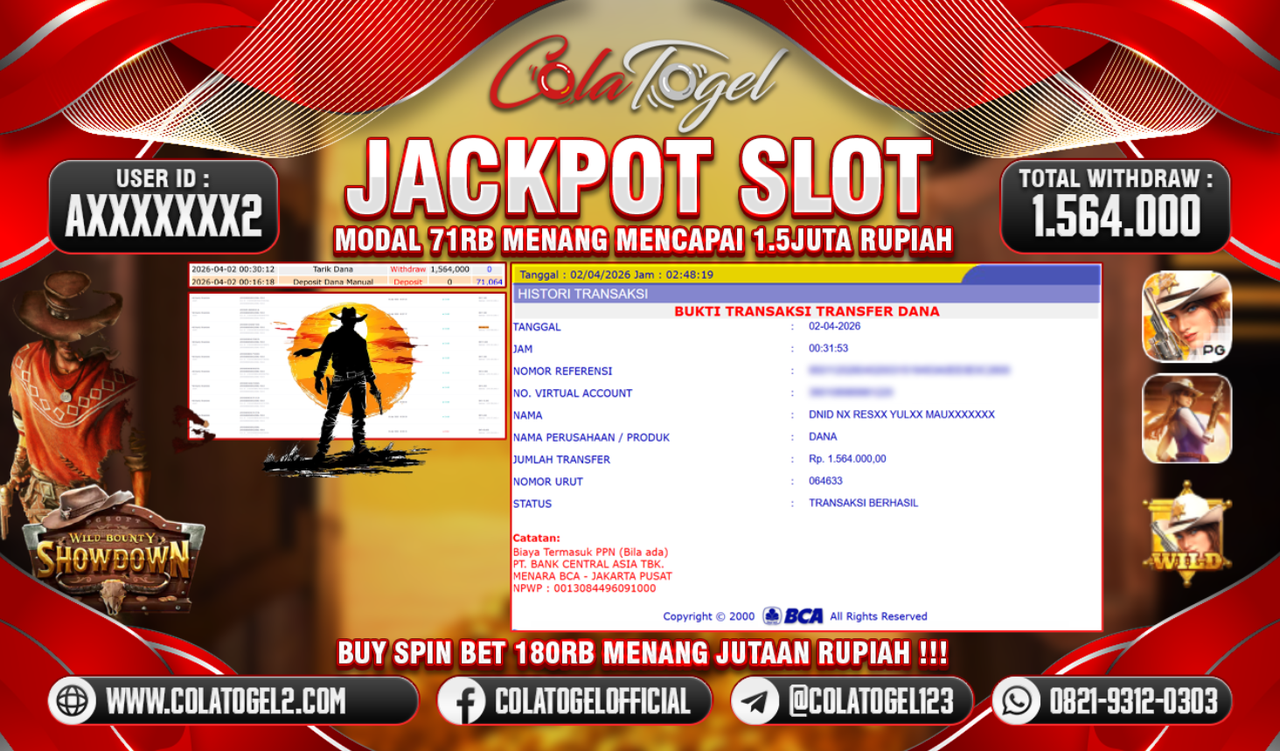 JACKPOT SLOT GACORR!!