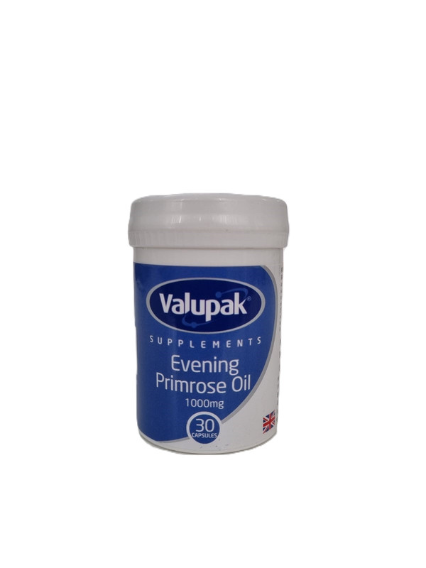 Valupak Supplement Primrose Oil 100Mg 30S