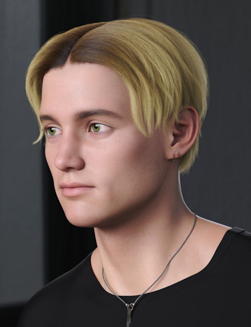 90s Boyband Hair for Genesis 8 and 8.1 Males (Re-up.)