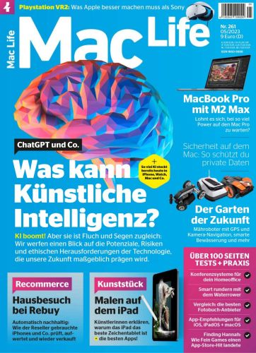 Cover: MacLife Magazin Nr 05 Mai 2023