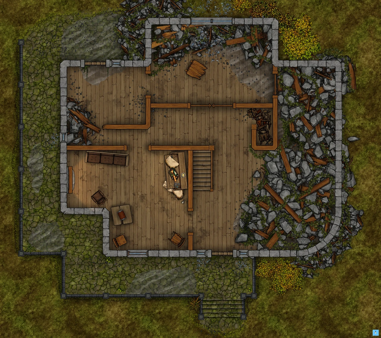 Ash House 18x16 nogrid
