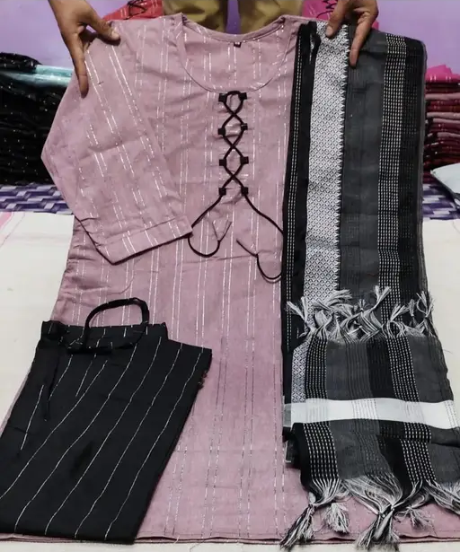 Women kurta and pant set with dupatta Color 2 (R112)