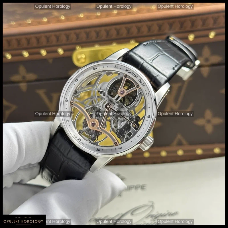 Audemars Piguet 26600 Tourbillon Openworked Black 41mm - Super Clone