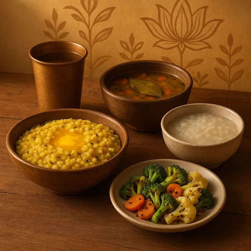 Ayurvedic meals to reduce bloating and support gut healing