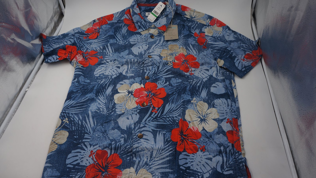 TOMMY BAHAMA MENS BUTTON UP SHORT 