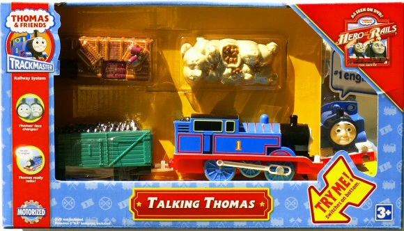 Talking_Thomas_with_Green_Truck,_Jam_Boxes_and_Rocks