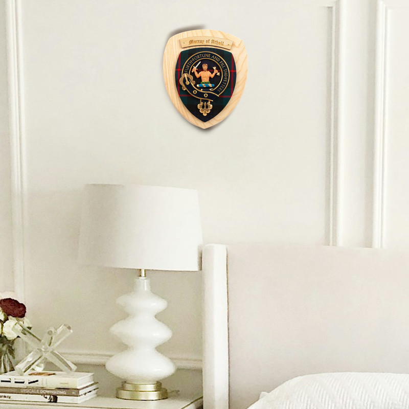 Scottish Clan Wall Plaque | Made in Scotland | Wood frame | Wall hanging Gift - Picture 397 of 517