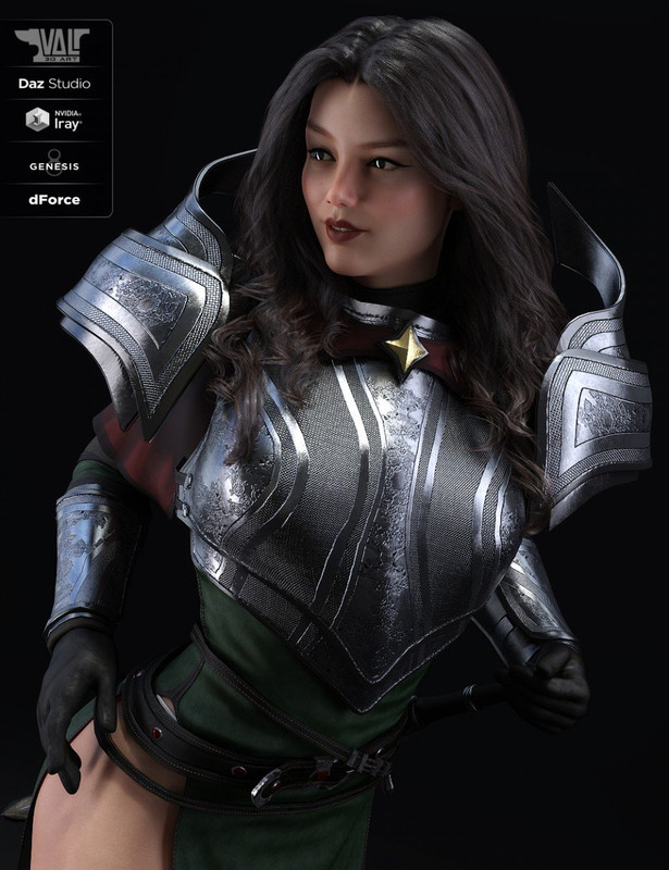 dForce Valerya Outfit for Genesis 8 Female(s)