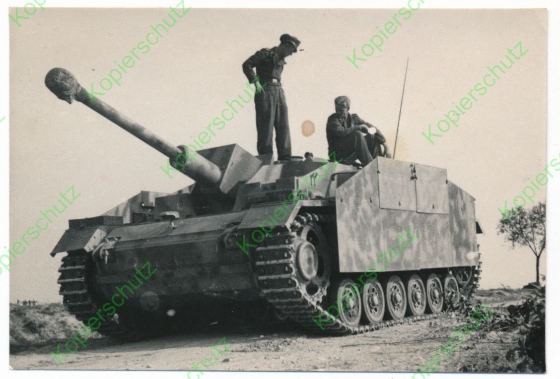 Altes orig. Foto Panzer Tank Sturmgeschütz Tarna