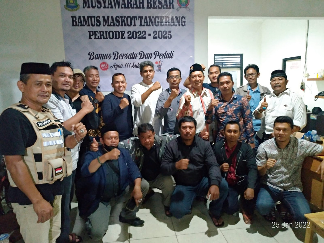 IMG-20220126-WA0052 Habib Jamaludin Al Amudi Hadiri Mubes Panitia SC Bamus Maskot Kota Tangerang