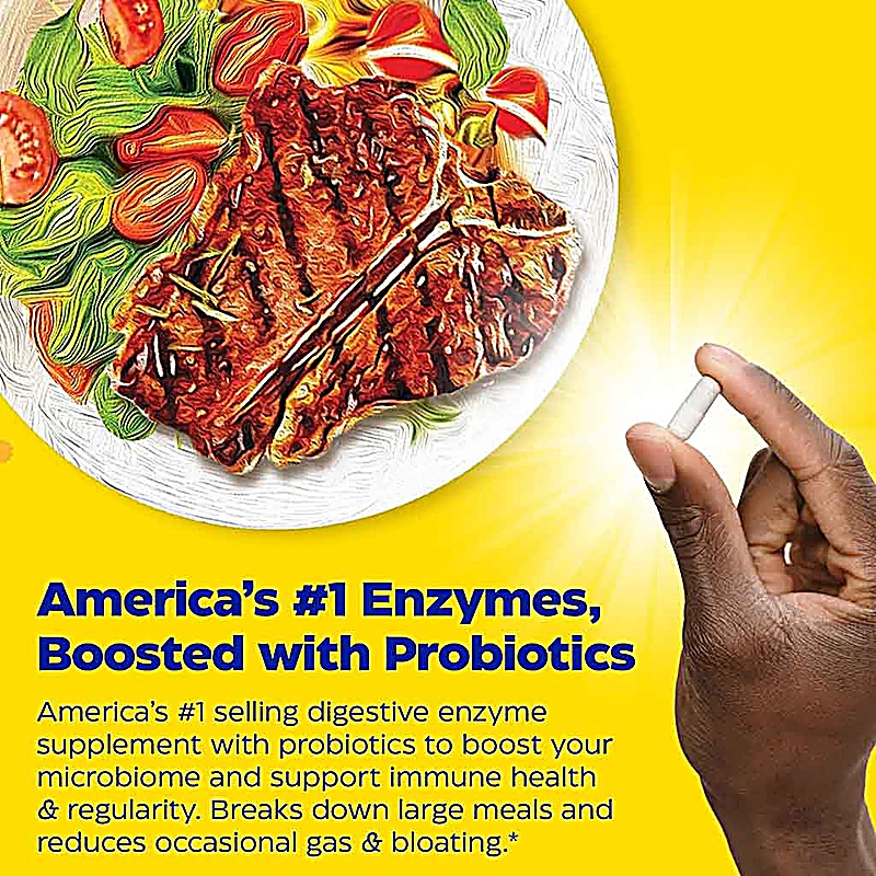 enzymedica digest gold+probiotics cap 45's