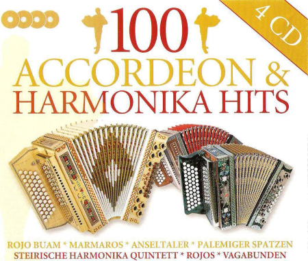 VA   100 Accordeon & Harmonika Hits (4CD Box Set, 2007), MP3 320 Kbps