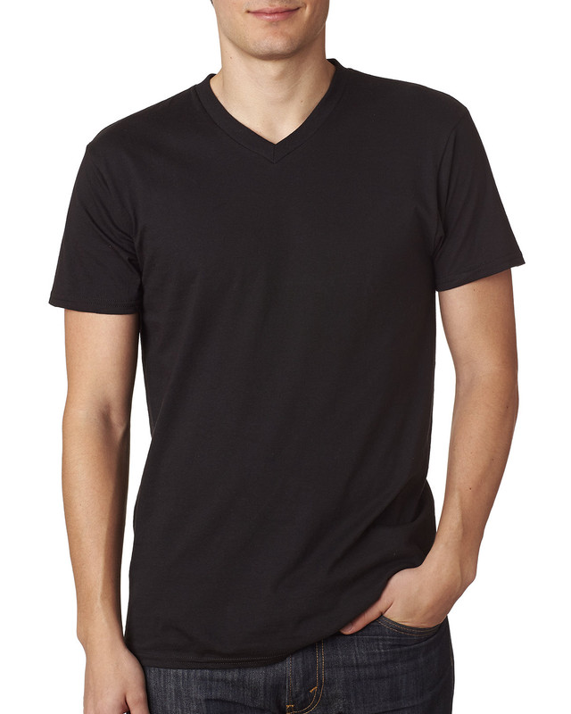 Next Level Apparel Herren Wildleder V-Ausschnitt T-Shirt 6440 - Bild 9 von 10