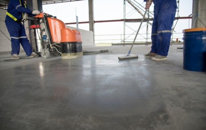 polished concrete