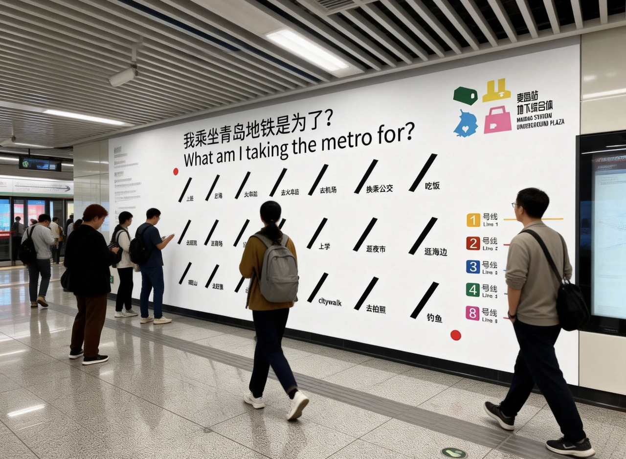 麦岛站空间视觉设计方案
