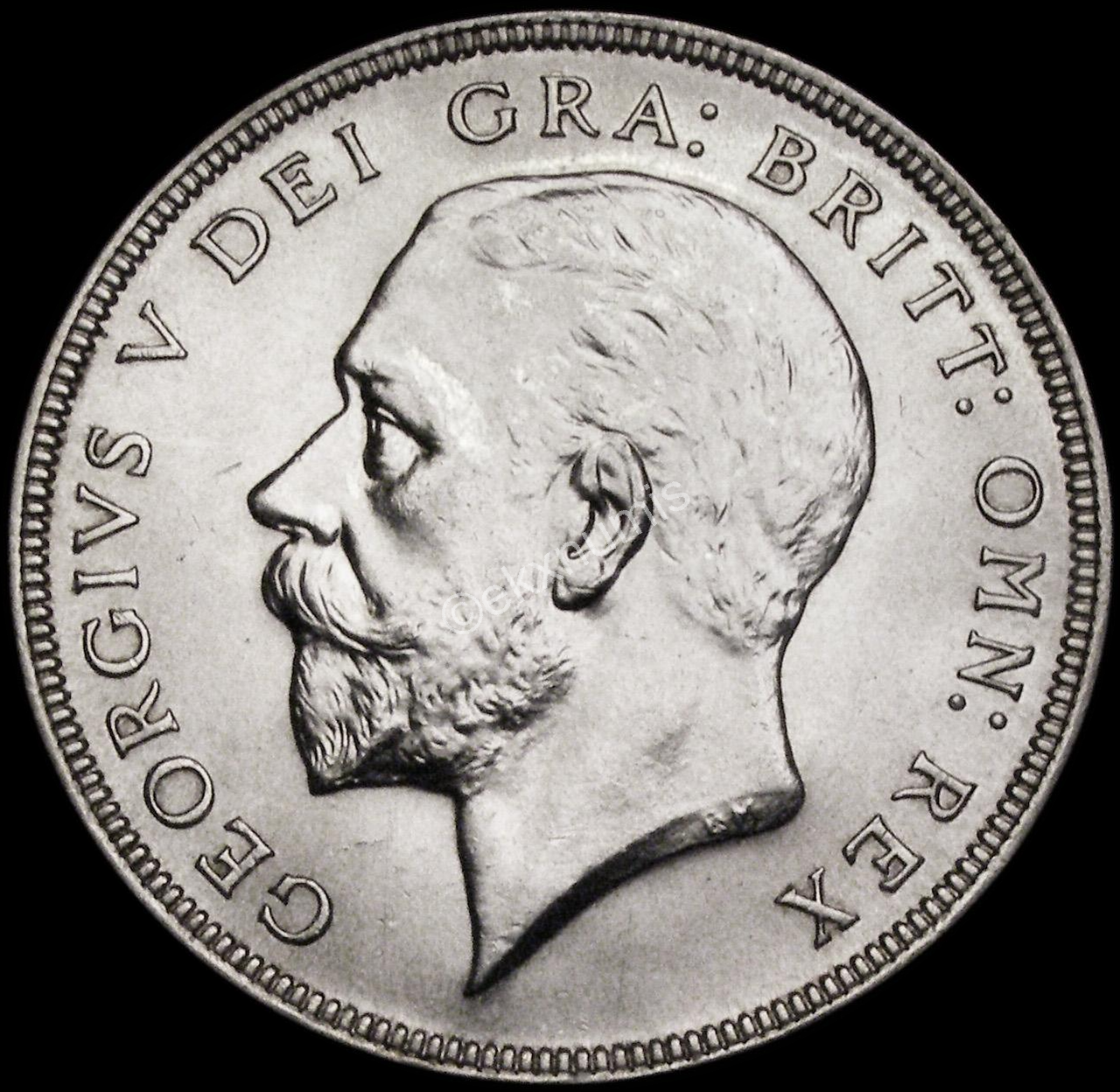 1928 Crown Obverse
