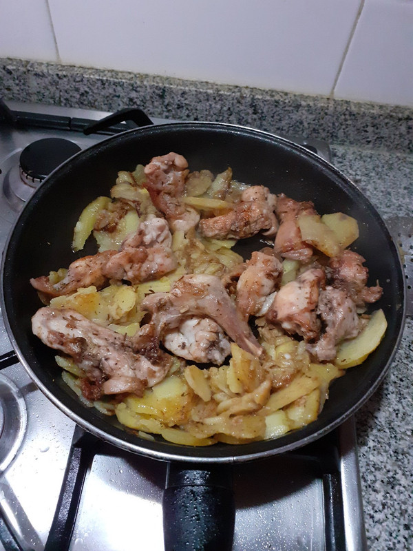 Voy a comerme el conejo que mate ayer