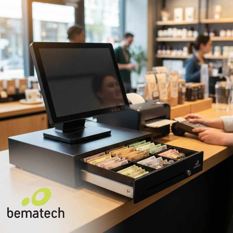 Gaveta Bematech GD-56 fechada