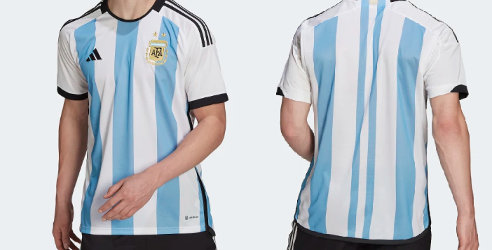 camiseta titular argentina