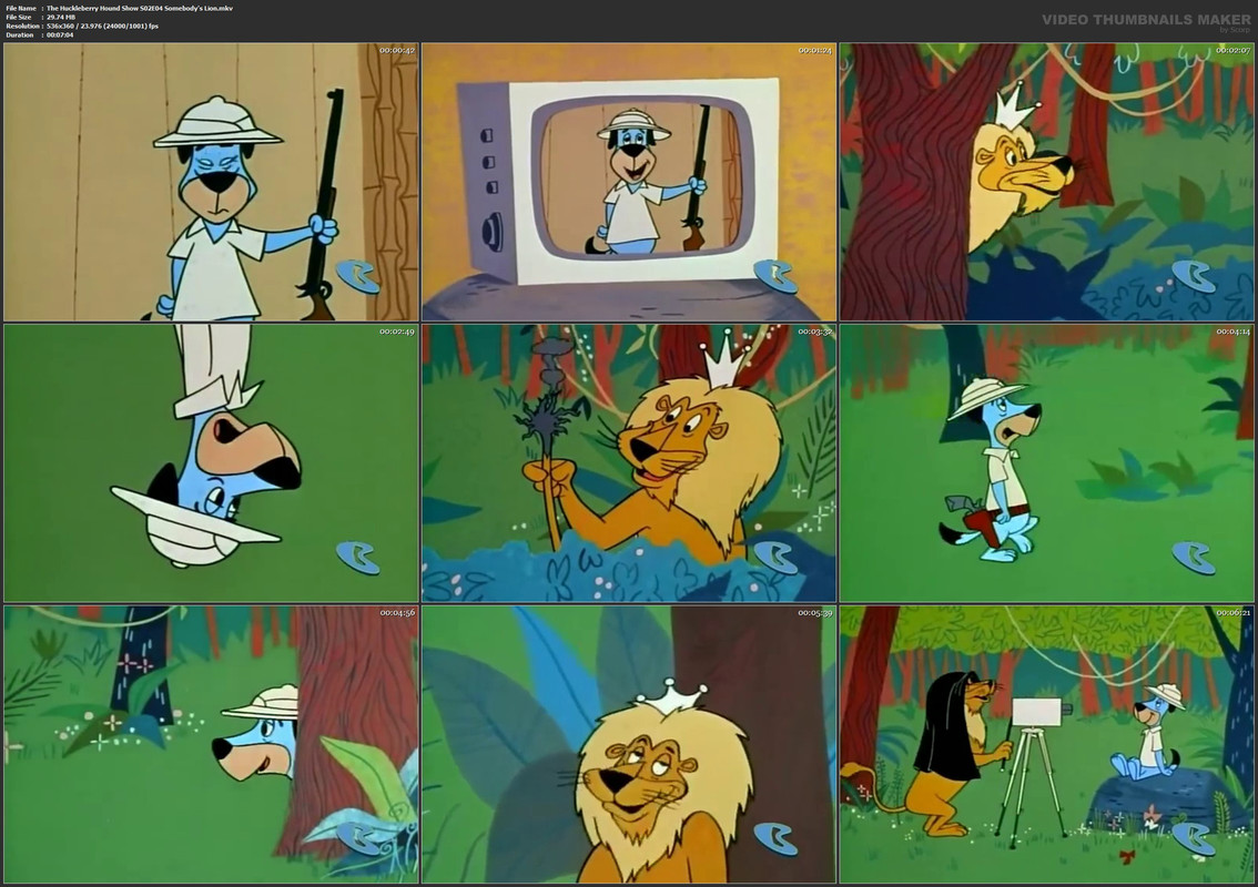 The Huckleberry Hound Show S02E04 Somebody's Lion.mkv