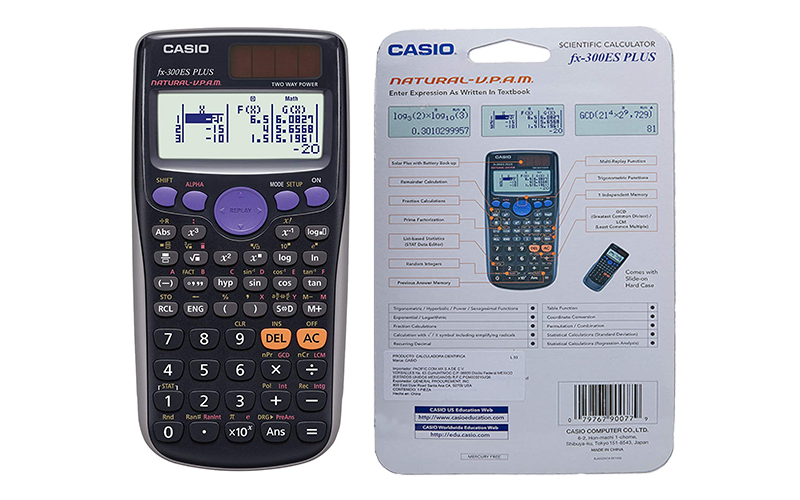 Casio FX300ES PLUSTP Scientific Calculator 768202284016 eBay