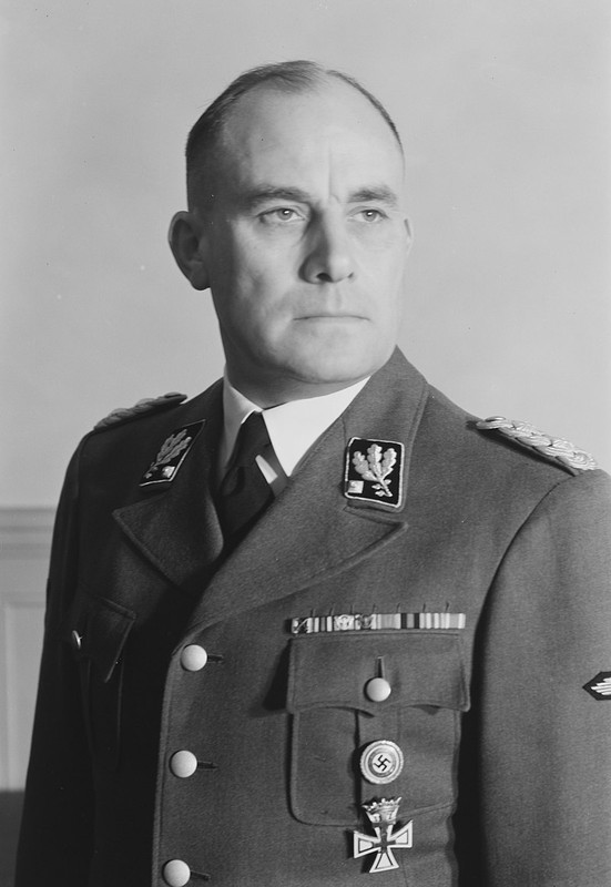 General SS Wilhelm Rediess - Comandante de las SS en Noruega