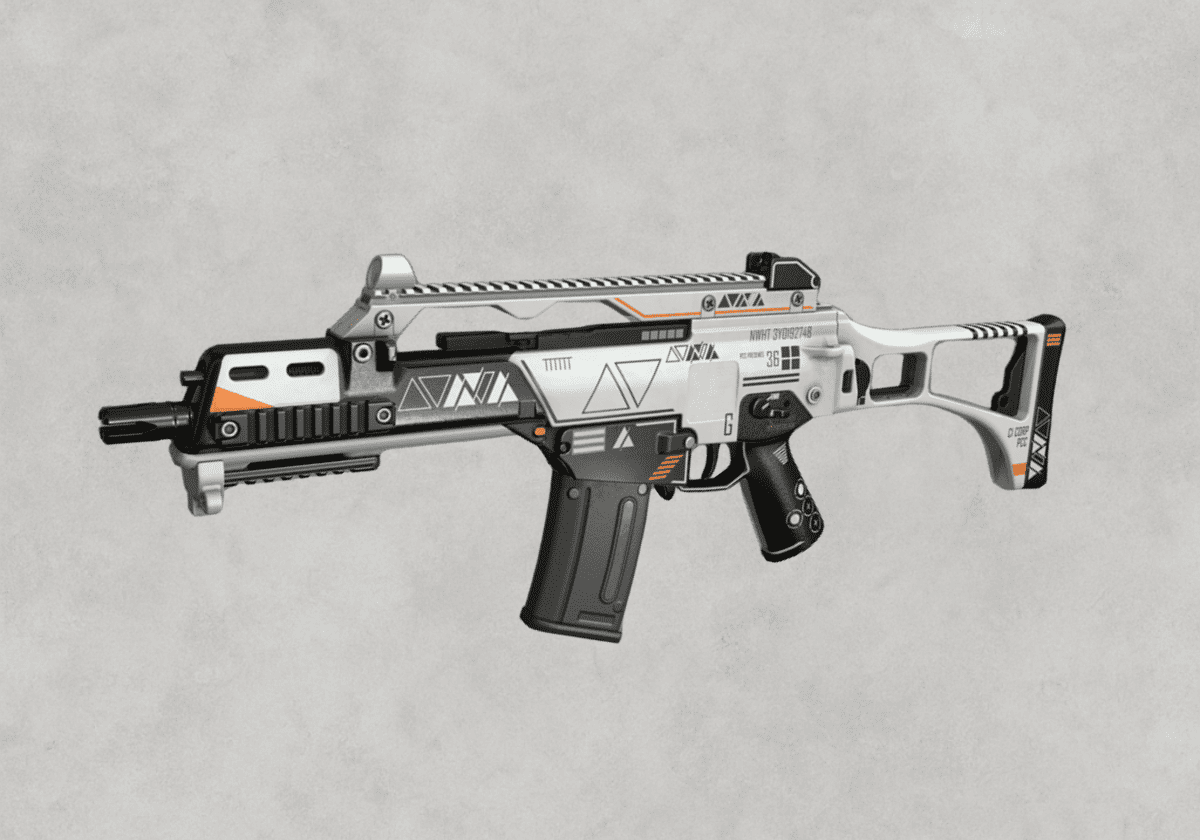 سكن Fractal Onslaught لسلاح G36C في ببجي